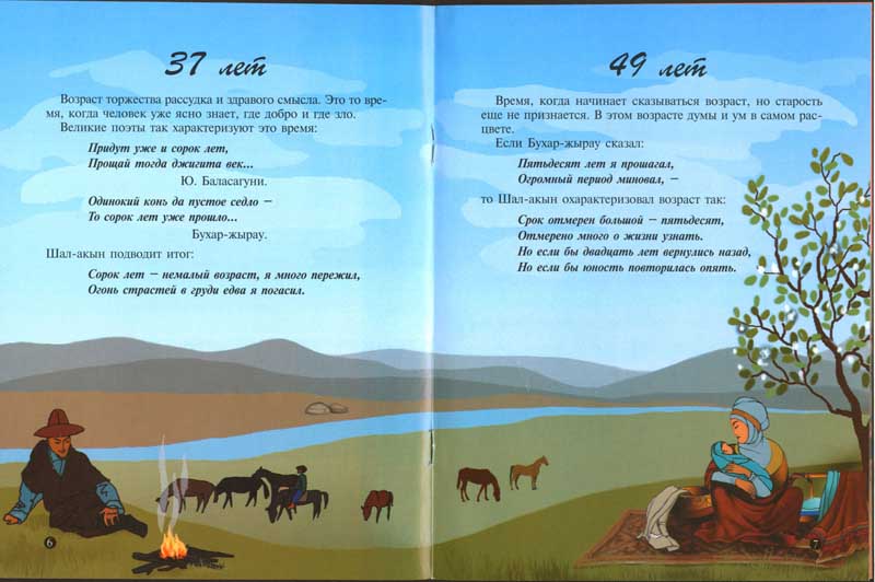 Энциклопедии о Казахстане Возраст "мүшел"